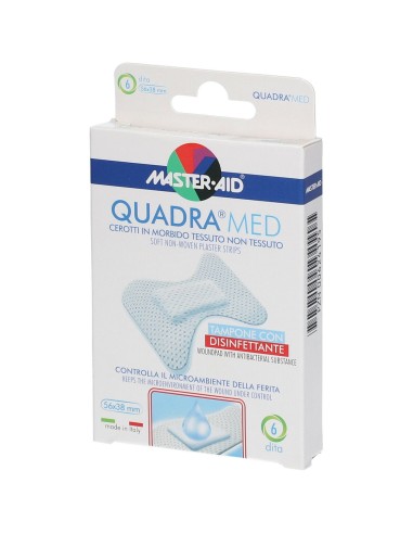 CEROTTO MASTER-AID QUADRA DERMOATTIVO DITA 6 PEZZI