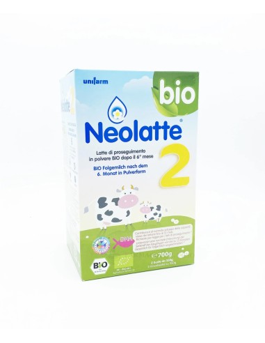 Neolatte 2 Bio Algal DHA Latte di Proseguimento 2 Buste x 350 g