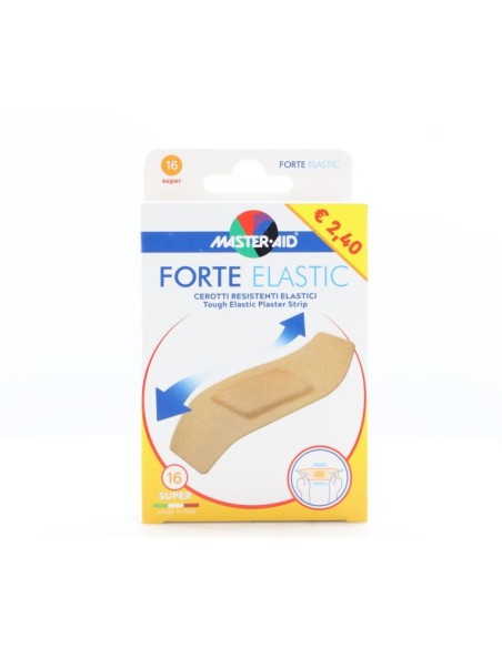 Cerotto Master Aid Elastic Super 16 Pezzi