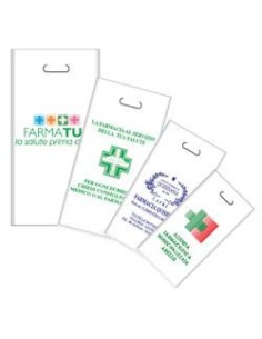Shoppers Biocompostabili Mater-Bi 14+10 Cm 28 Pezzi