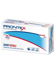 Prontex Guanti in Nitrile Senza Polvere Piccolo 6/7 100 Pezzi