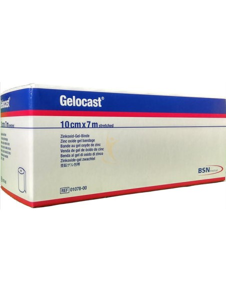 BENDA NON ELASTICA GELOCAST GEL DI OSSIDO DI ZINCO 700X10 CM 1 PEZZO