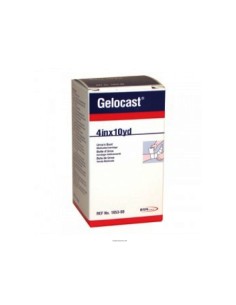 BENDA NON ELASTICA GELOCAST GEL DI OSSIDO DI ZINCO 1000 X 10 CM