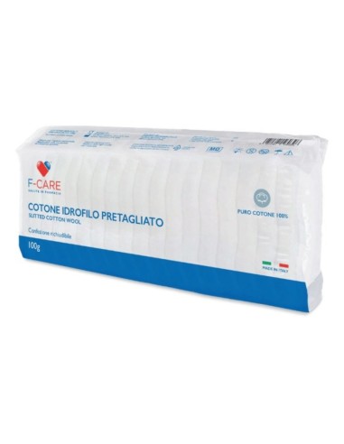 F Care Cotone Idrofilo Pretagliato 100 G