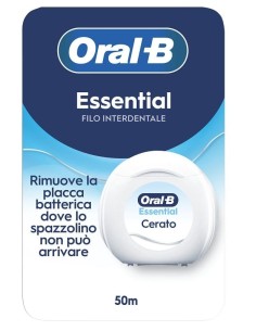 Oral-B Essential Filo Cerato Interdentale 50 Metri