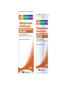 MASSIGEN MAGNESIO POTASSIO PLUS 20 COMPRESSE EFFERVESCENTI