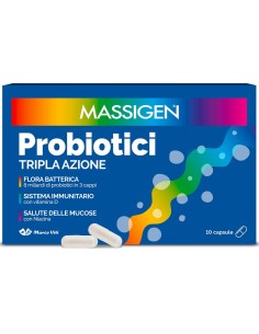 MASSIGEN PROBIOTICI 10 CAPSULE 2024