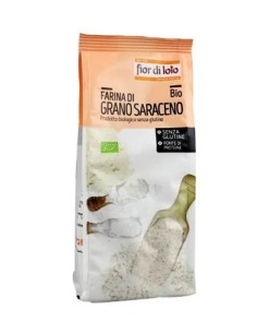 FARINA GRANO SARACENO SENZA GLUTINE BIO 375 G