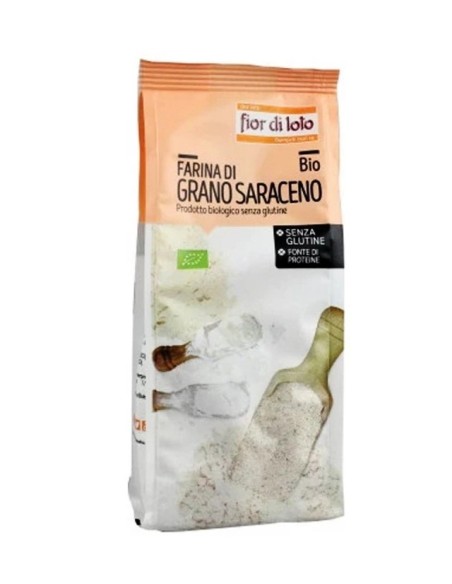 FARINA GRANO SARACENO SENZA GLUTINE BIO 375 G