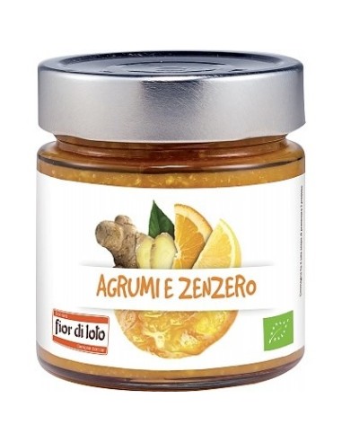 COMPOSTA AGRUMI E ZENZERO BIO 250 G