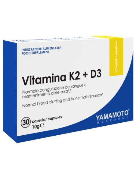 YAMAMOTO RESEARCH VITAMINA K2+D3 30 CAPSULE