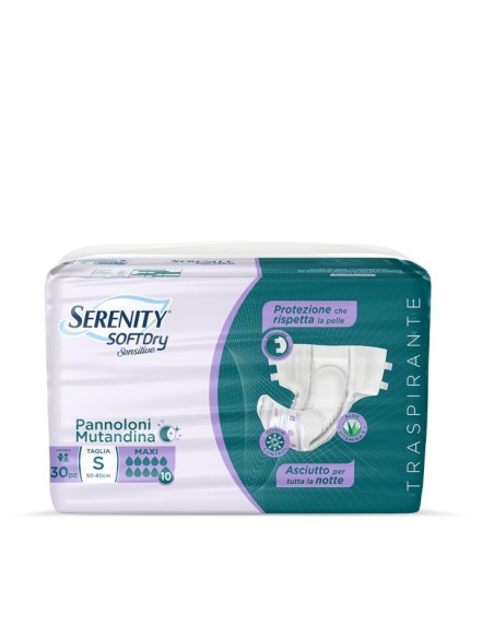 SERENITY SAGOMATO SD SENSITIVE MAXI 30 PEZZI