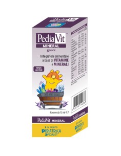 PEDIAVIT MINERAL GOCCE 15 ML