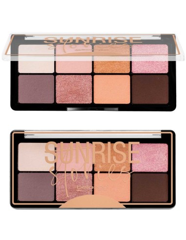 SUNRISE STORIES LOOK SOFT SMOKEY PALETTE NUDE GLAM