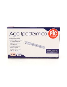 AGO IPODERMICO PIC GAUGE 18 1 1/2 100 PEZZI