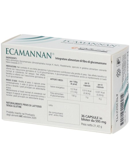 ECAMANNAN 36 CAPSULE 500 MG