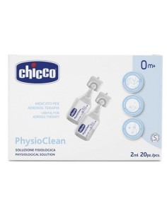SOLUZIONE SALINA ISOTONICA PHYSIOCLEAN 20 PEZZI DA 2 ML