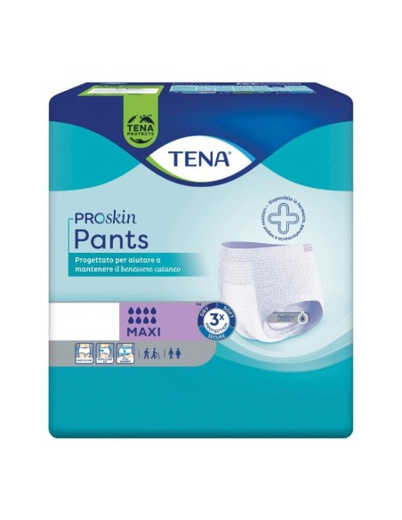PANNOLONE A MUTANDINA TENA PANTS MAXI XL 10 PEZZI