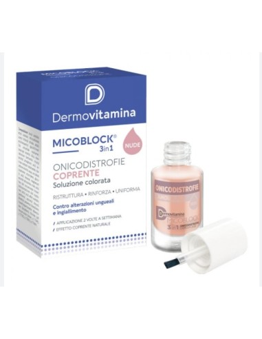 DERMOVITAMINA MICOBLOCK 3 N 1 ONICODISTROFIE COPRENTE 8 ML
