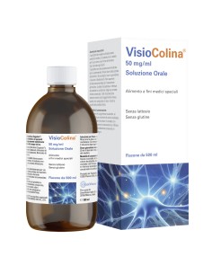 VISIOCOLINA 50MG/ML SOLUZIONE ORALE 500 ML