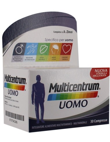 MULTICENTRUM UOMO 30CPR