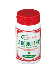 LE DODICI ERBE 100 TAVOLETTE