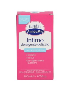 EUPHIDRA AMIDOMIO INTIMO DETERGENTE DELICATO AMIDO DI RISO NUTRIENTE E LENITIVO 200 ML 2
