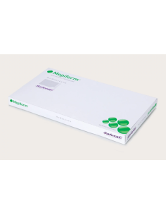 MEDICAZIONE MEPIFORM ATRAUMATICA PER CICATRICI E CHELOIDI NON STERILE 4X30CM 5 PEZZI