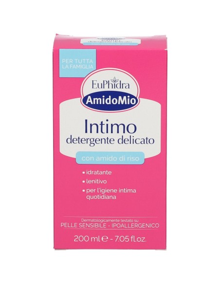 EUPHIDRA AMIDOMIO INTIMO DETERGENTE DELICATO AMIDO DI RISO NUTRIENTE E LENITIVO 200 ML