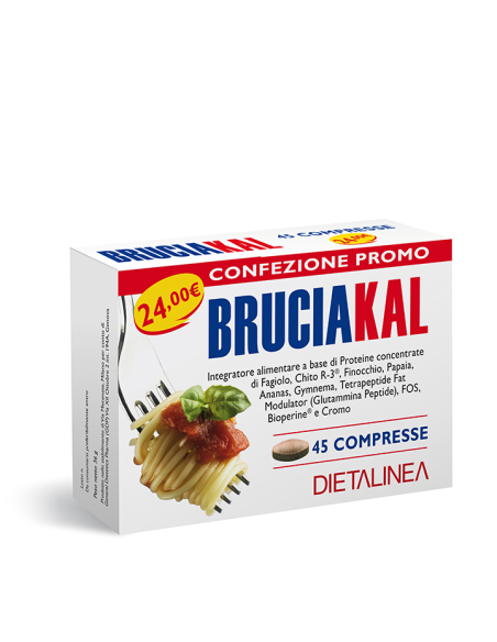 BRUCIAKAL 45 COMPRESSE DIETALINEA 36 G