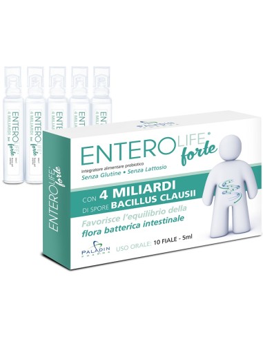 ENTEROLIFE FORTE 4 MILIARDI 10 FIALE DA 5 ML
