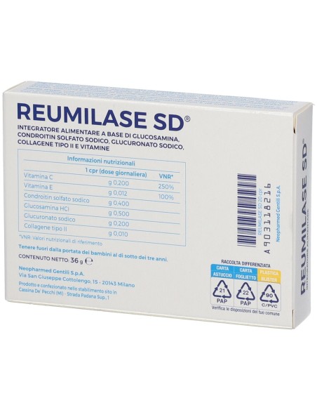REUMILASE SD 20 COMPRESSE