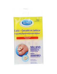 CEROTTO PROTETTIVO PER CALLI SCHOLL IN LATTICE 9 PEZZI