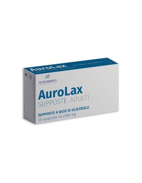 SUPPOSTE AUROLAX GLICEROLO 2500 MG 18 SUPPOSTE