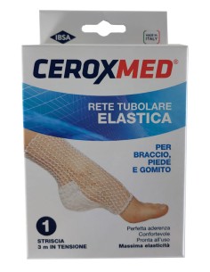 CEROXMED RETE TUBOLARE CAL 4 BRACCIO/PIEDE/GOMITO 3 M 1 PEZZO