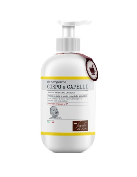 FIOCCHI DI RISO DETERGENTE CORPO/CAPELLI CAMOMILLA 400 ML