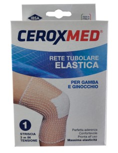 CEROXMED RETE TUBOLARE CAL 5 GAMBA/GINOCCHIO 3 M 1 PEZZO