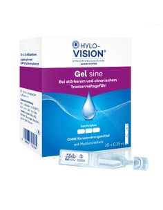 LACRIME ARTIFICIALI HYLOVISION GEL SINE FM 20 FLACONCINI DA 0,35 ML