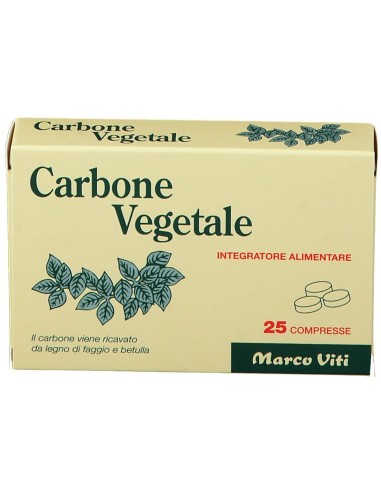 CARBONE VEGETALE 25 COMPRESSE