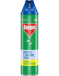 INSETTICIDA BAYGON MOSCE&ZANZARE PLUS 400 ML