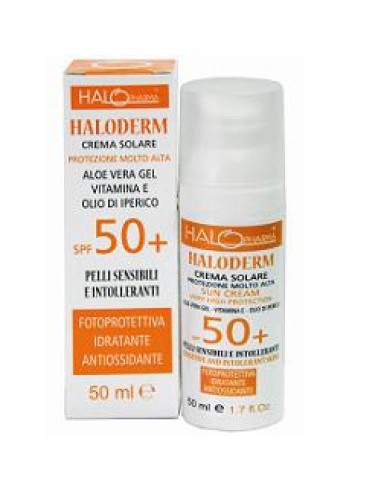 HALODERM CREMA SOLARE SPF50+ PROTEZIONE MOLTO ALTA 50 ML