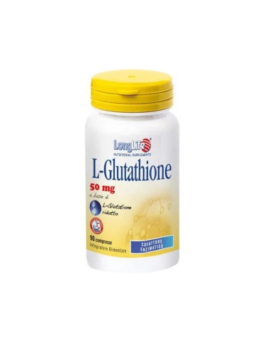 LONGLIFE L-GLUTATHIONE 50 MG 90 COMPRESSE