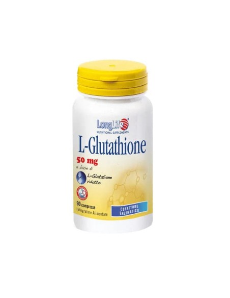 LONGLIFE L-GLUTATHIONE 50 MG 90 COMPRESSE