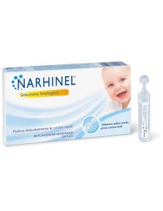 SOLUZIONE FISIOLOGICA PER ASPIRATORE NASALE NARHINEL 20 FIALE DA 5ML