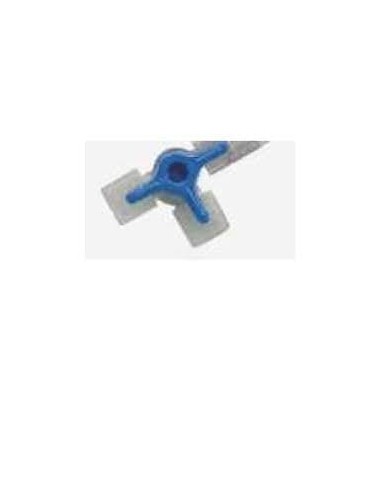 RUBINETTO A 3 VIE DELTA 3W WHITE CONNETTORI LUER LOCK GIREVOLI 1 PEZZO