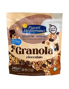 PIACERI MEDITERRANEI GRANOLA CIOCCOLATO 240 G