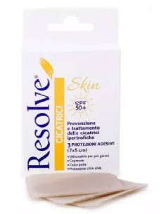 RESOLVE CICATRICI SKIN SPF 50+ 3 PROTEZIONI DA 7X5 CM