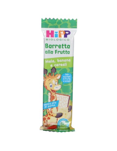 HIPP BARRETTA ALLA FRUTTA MELA/BANANA/CEREALI 23 G