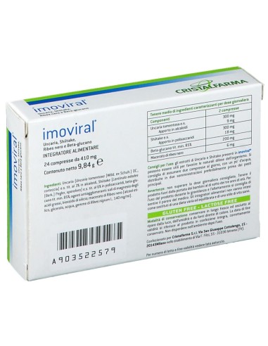 IMOVIRAL 24 COMPRESSE DA 500 MG