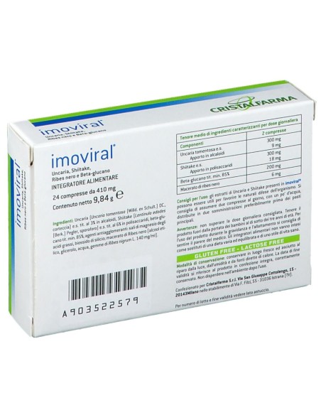 IMOVIRAL 24 COMPRESSE DA 500 MG